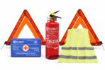 Kit siguranta auto omologat R.A.R ,stingator reincarcabil