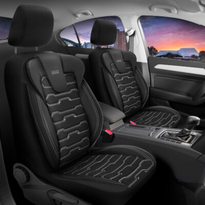 Huse scaune auto Hyundai Santa Fe Sport Negru Gri