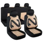 Huse scaune auto DACIA LOGAN 2004-2012 Nero Negru Bej