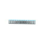 Set 12 bucati plumbi vulcanizare 5g gri Cod: DISRP06 - imagine 2