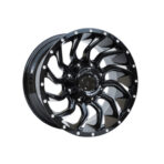Jante DY481 KM 20x9 6x139.7 ET0 negru argintiu compatibile Ford Toyota Nissan Mitsubishi Cod: DY481